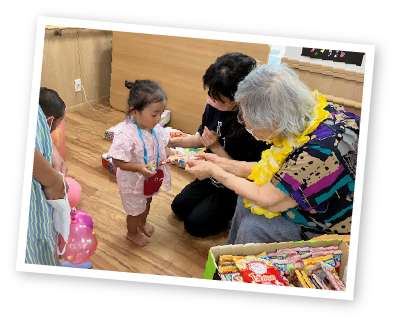 保育園児との交流